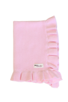Powder Blush Luxe Pink frilled Dolly (Blanket only)