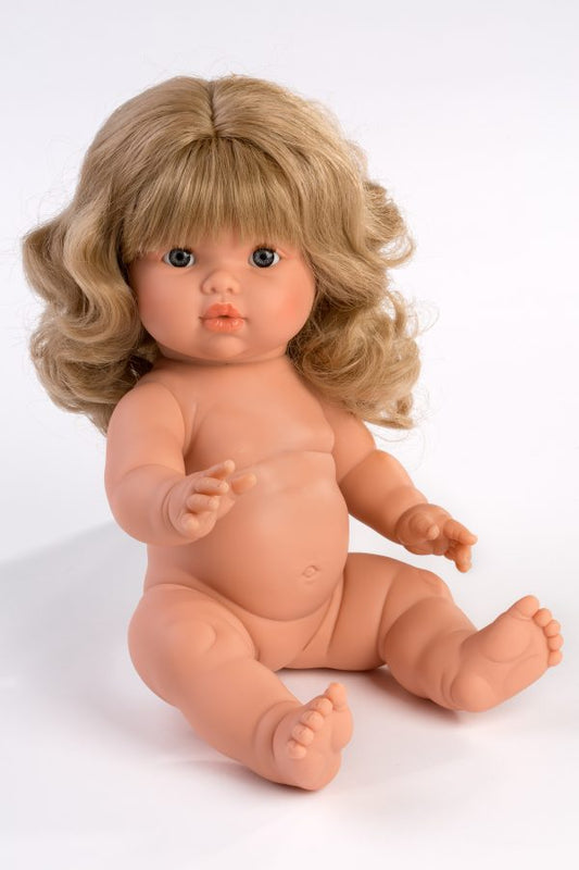 Llorens Mini Colettos Kate Girl Doll 34cm with Blonde Hair | Spanish Doll Australia