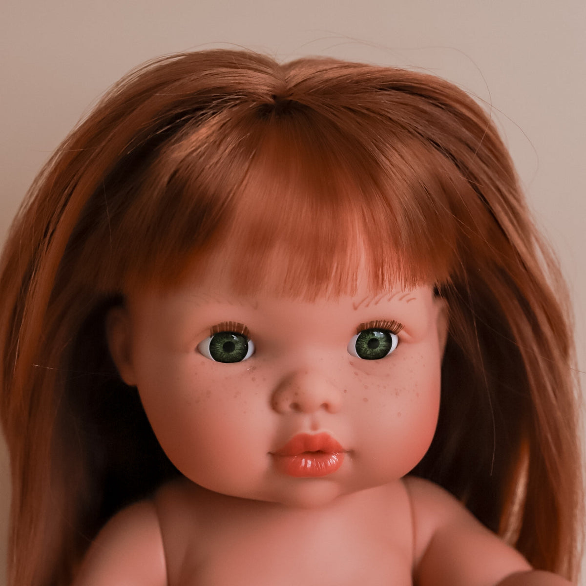 Llorens Mini Colettos Nicole Girl Doll 34cm with Long Red Hair | Spanish Doll Australia