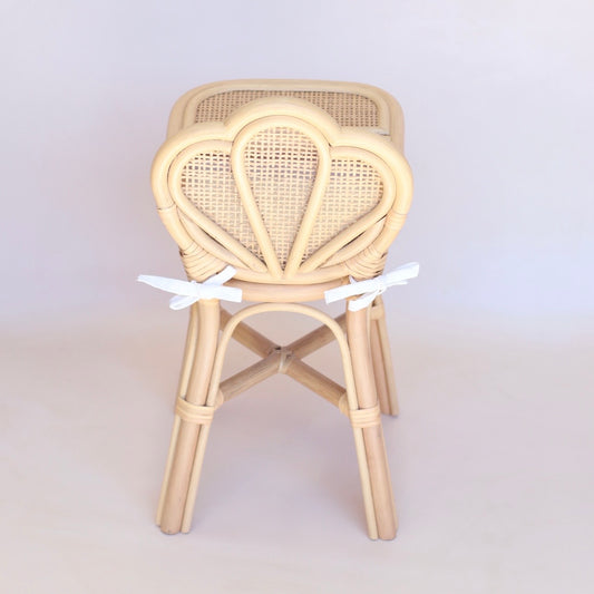 Oceana - Clam Rattan doll high chair