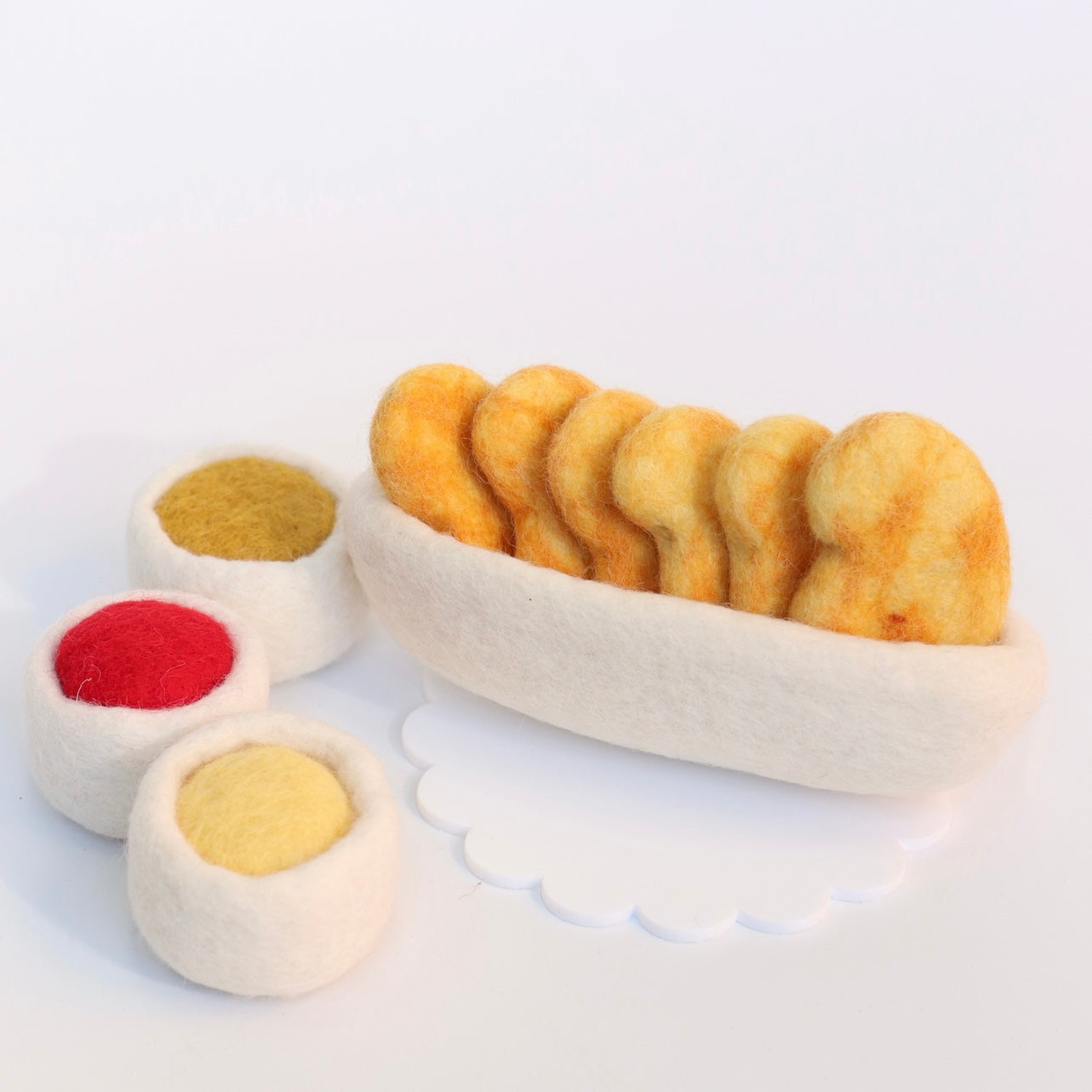 Nuggets in bowl - 7 pce set