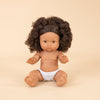 Llorens Mini Colettos Zaara Hispanic Girl Doll 34cm with Brown Hair | Spanish Doll Australia