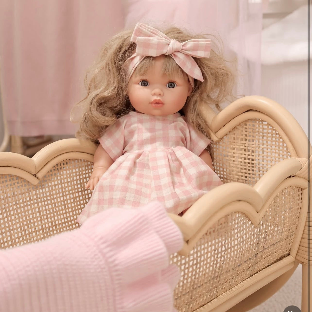 Llorens Mini Colettos Kate Girl Doll 34cm with Blonde Hair | Spanish Doll Australia