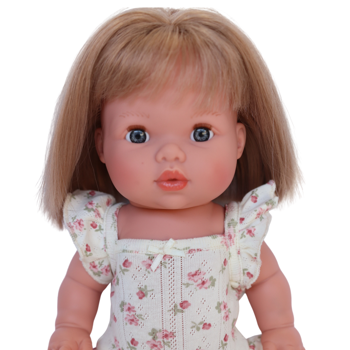 PRE ORDER Vintage Rose Playsuit - Fits 34-38cm Minikane Gordis, Mini Colettos, Miniland Dolls, Llorens dolls
