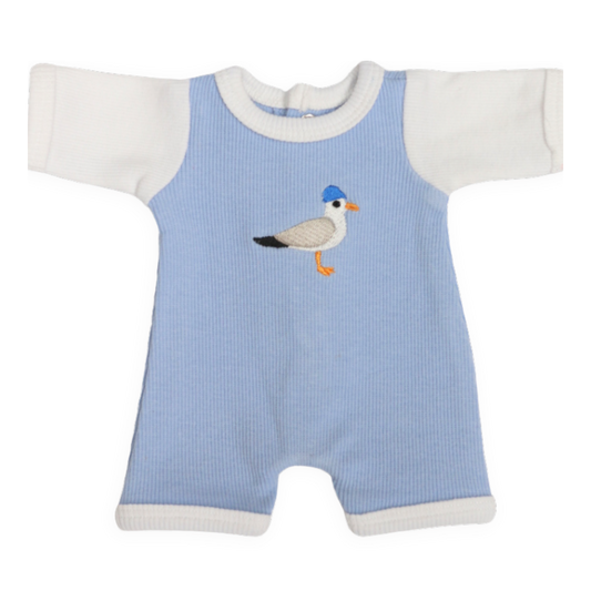 PRE ORDER Blue Chippy Thief Dolls two pce set - Fits 34-38cm Minikane Gordis, Mini Colettos, Miniland Dolls, Llorens dolls