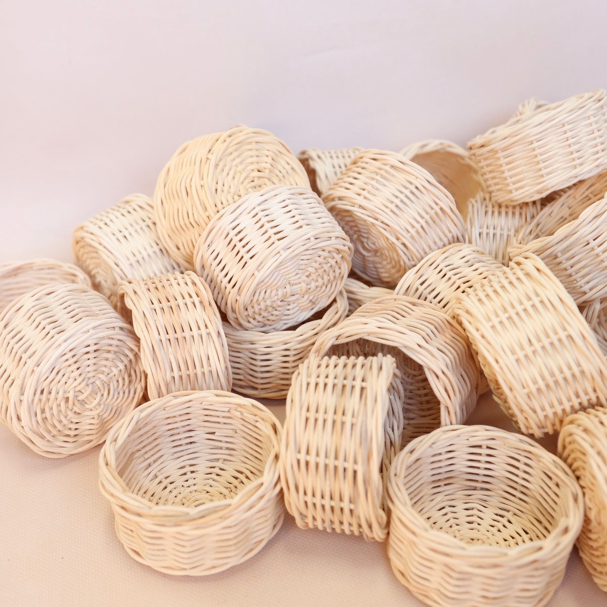 ‘Seconds mini rattan ramekins