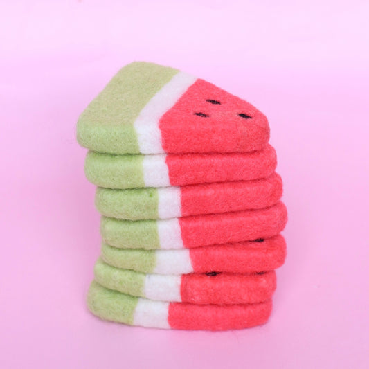 Juni Moon Felt watermelon 🍉 slice - 1 pce
