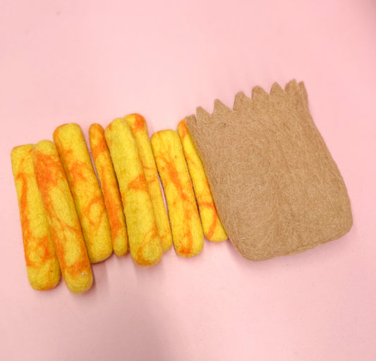 Seconds fries with bag