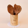PRE ORDER Heirloom keepsake kitchen collection - mini chef utensil set (6 pce)