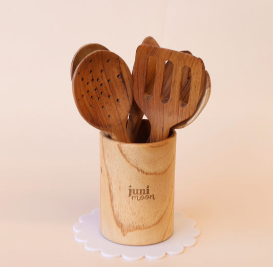 SECONDS SET Heirloom keepsake kitchen collection - mini chef utensil set (6 pce)
