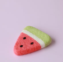 Load image into Gallery viewer, Juni Moon Felt watermelon 🍉 slice - 1 pce