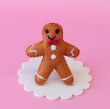 Load image into Gallery viewer, Felt Gingerbreads - 2 styles