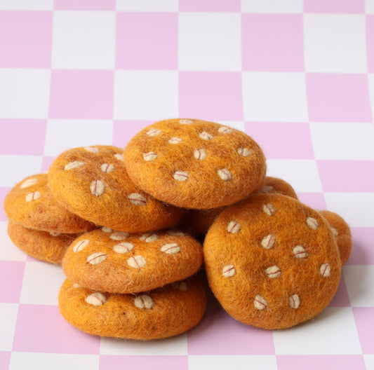 Anzac Oat large size Biscuits - 4 pce or single