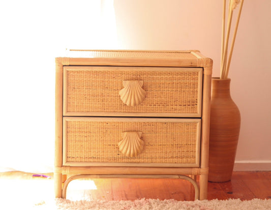 PRE ORDER OCEANA BEDSIDE TABLE - SHIPPING QUOTE REQUIRED BEFORE PURCHASE