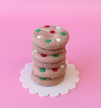 Load image into Gallery viewer, Festive Dotty cookies - 6 pce