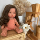 Llorens Mini Colettos Alaska Girl Doll 34cm with Long Brown Hair | Spanish Doll Australia