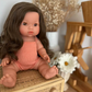 Llorens Mini Colettos Alaska Girl Doll 34cm with Long Brown Hair | Spanish Doll Australia