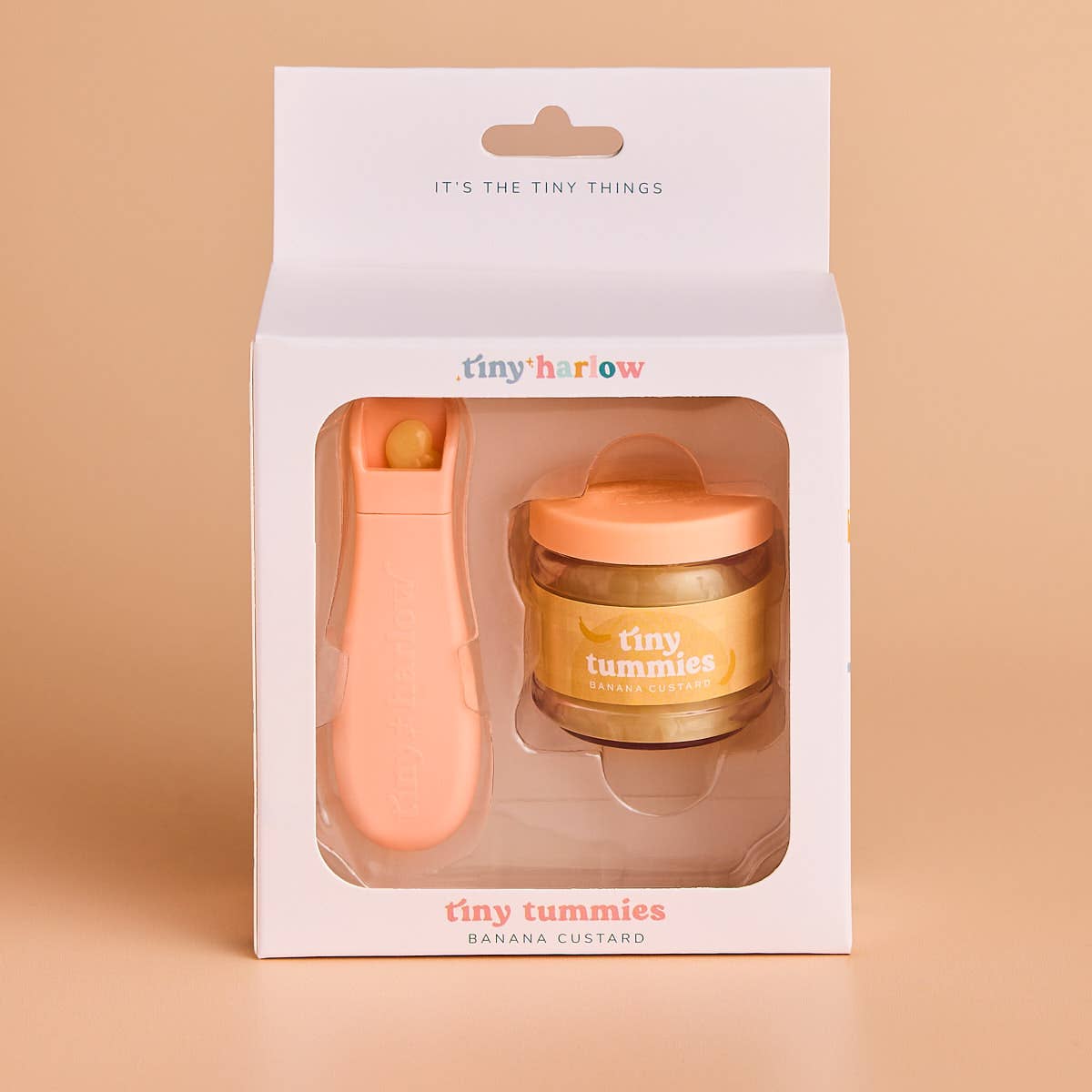Tiny Harlow Tiny Tummies Dolls Food Jar - Neapolitan Icecream