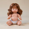 Llorens Mini Colette Sophia Girl Doll 34cm with Red wavy Hair | Spanish Doll Australia