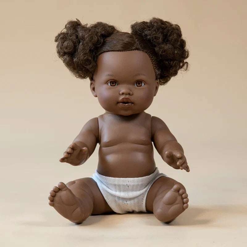 Llorens Mini Colettos Jedda Girl Doll 34cm with brown Hair | Spanish Doll Australia