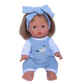 PRE ORDER Blue Chippy Thief Dolls two pce set - Fits 34-38cm Minikane Gordis, Mini Colettos, Miniland Dolls, Llorens dolls