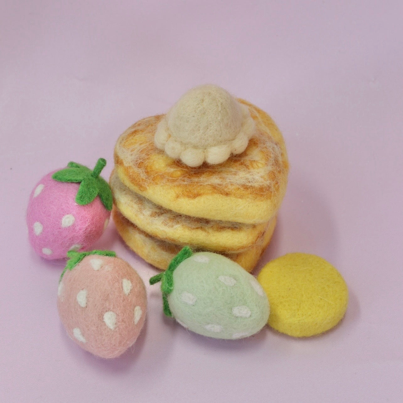 Heart pancake set 🥞 8 pce set