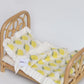 Freshly squeezed frilled doll Blanket + Pillow set
