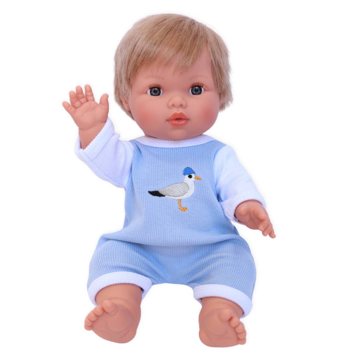 PRE ORDER Blue Chippy Thief Dolls two pce set - Fits 34-38cm Minikane Gordis, Mini Colettos, Miniland Dolls, Llorens dolls