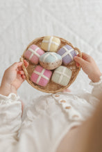 Load image into Gallery viewer, Pastel Rainbow Mini Buns - 6 pce