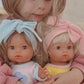 Doll Moonbeam Romper + Bow set - Fits 34-38cm Minikane Gordis, Mini Colettos, Llorens dolls