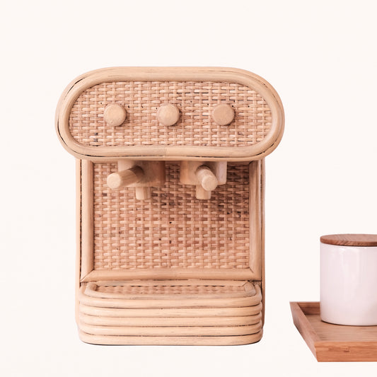 Twin Espresso machine + two espresso cups