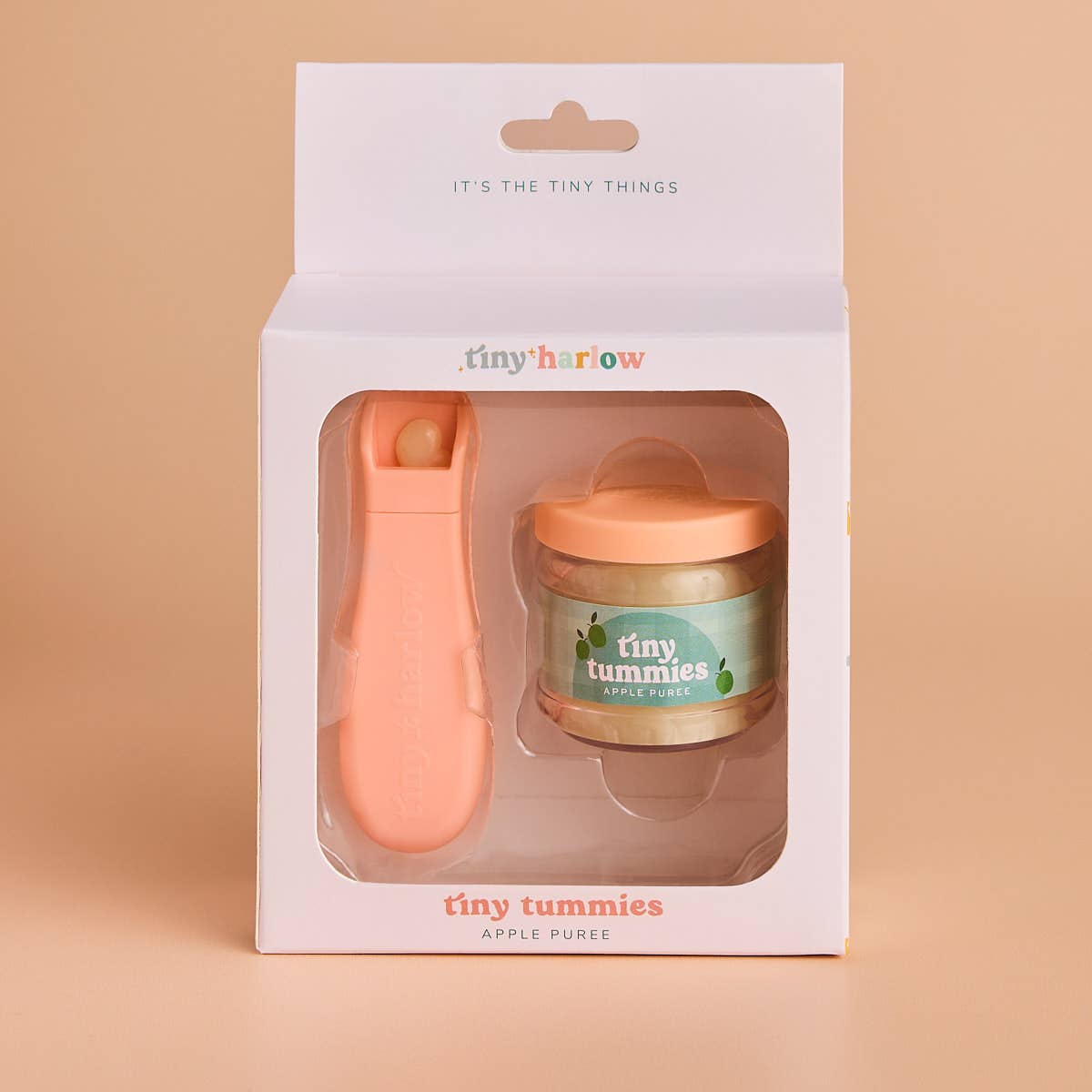 Tiny Harlow Tiny Tummies Dolls Food Jar -Apple Puree