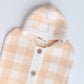 ON SALE Salli Dream Cocoon - Biscuit and white gingham