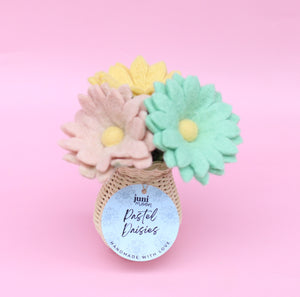 Felt Daisies 🌼 various options + colours