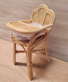 Oceana - Clam Rattan doll high chair