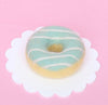 Kool Mint stripe donut