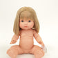 Llorens Mini Colettos Charlotte Girl Doll 34cm with short Blonde Hair Spanish Doll Australia