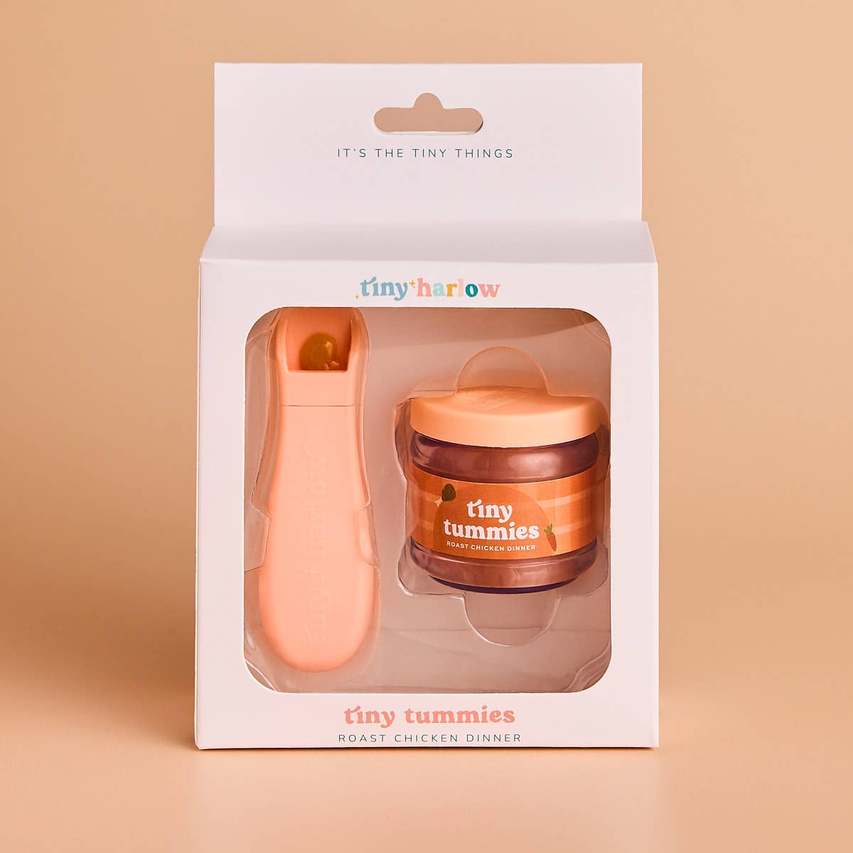 Tiny Harlow Tiny Tummies Dolls Food Jar -Apple Puree