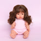 Llorens Mini Colettos Harper Girl Doll 34cm with Long Brown Hair | Spanish Doll Australia