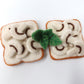 Mushrooms on toast - 2 slices