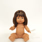 Llorens Mini Colettos Amaara Girl Doll 34cm with short brown Hair | Spanish Doll Australia