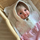 Llorens Mini Colettos Lyla Girl Doll 34cm with Long Blonde Hair | Spanish Doll Australia