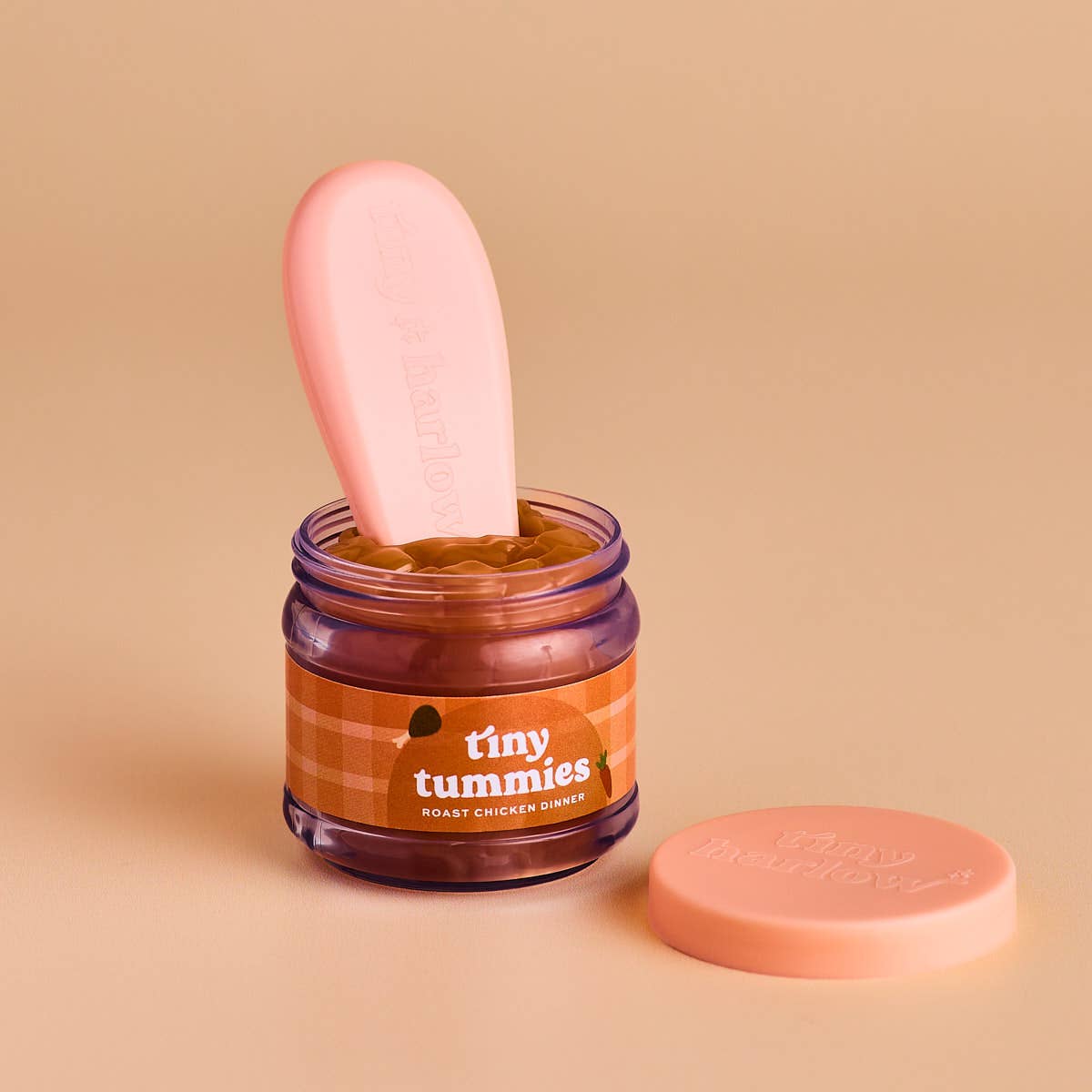 Tiny Harlow Tiny Tummies Dolls Food Jar -Apple Puree