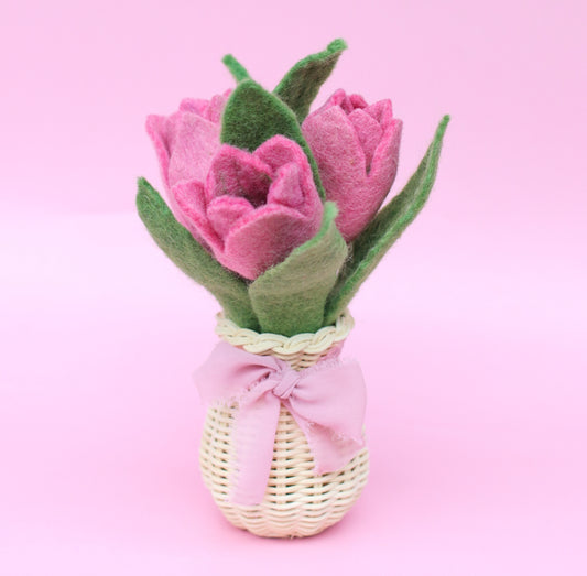 Felt Tulips🌷various colour options