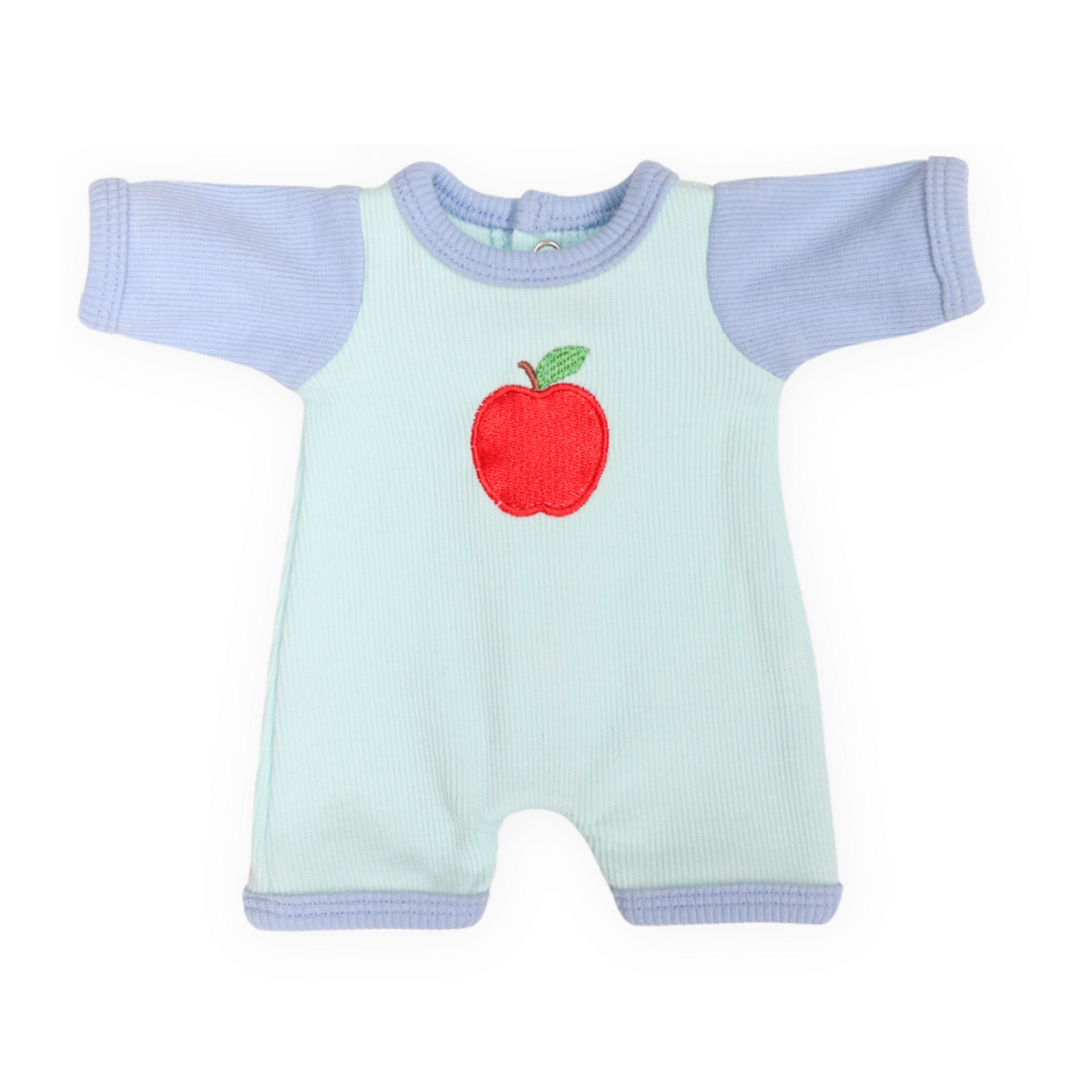 PRE ORDER ‘An Apple a day’ Romper - Fits 34-38cm Minikane Gordis, Mini Colettos, Miniland Dolls, Llorens dolls