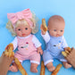 PRE ORDER Blue Chippy Thief Dolls two pce set - Fits 34-38cm Minikane Gordis, Mini Colettos, Miniland Dolls, Llorens dolls
