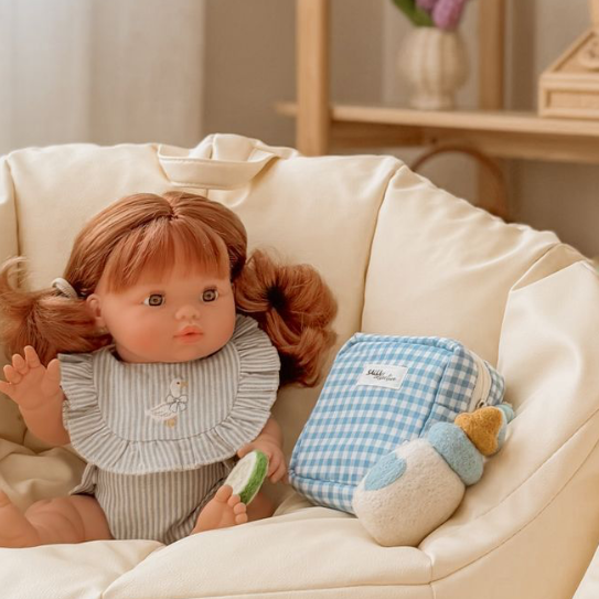 Dolly Lunch Pack - Blue Gingham