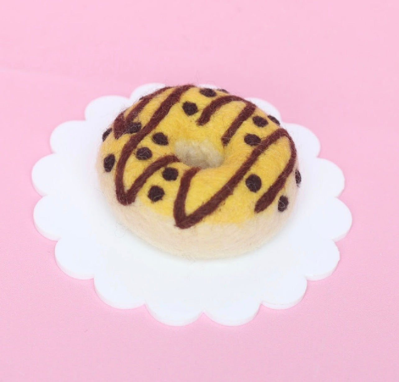 Banana choc donut