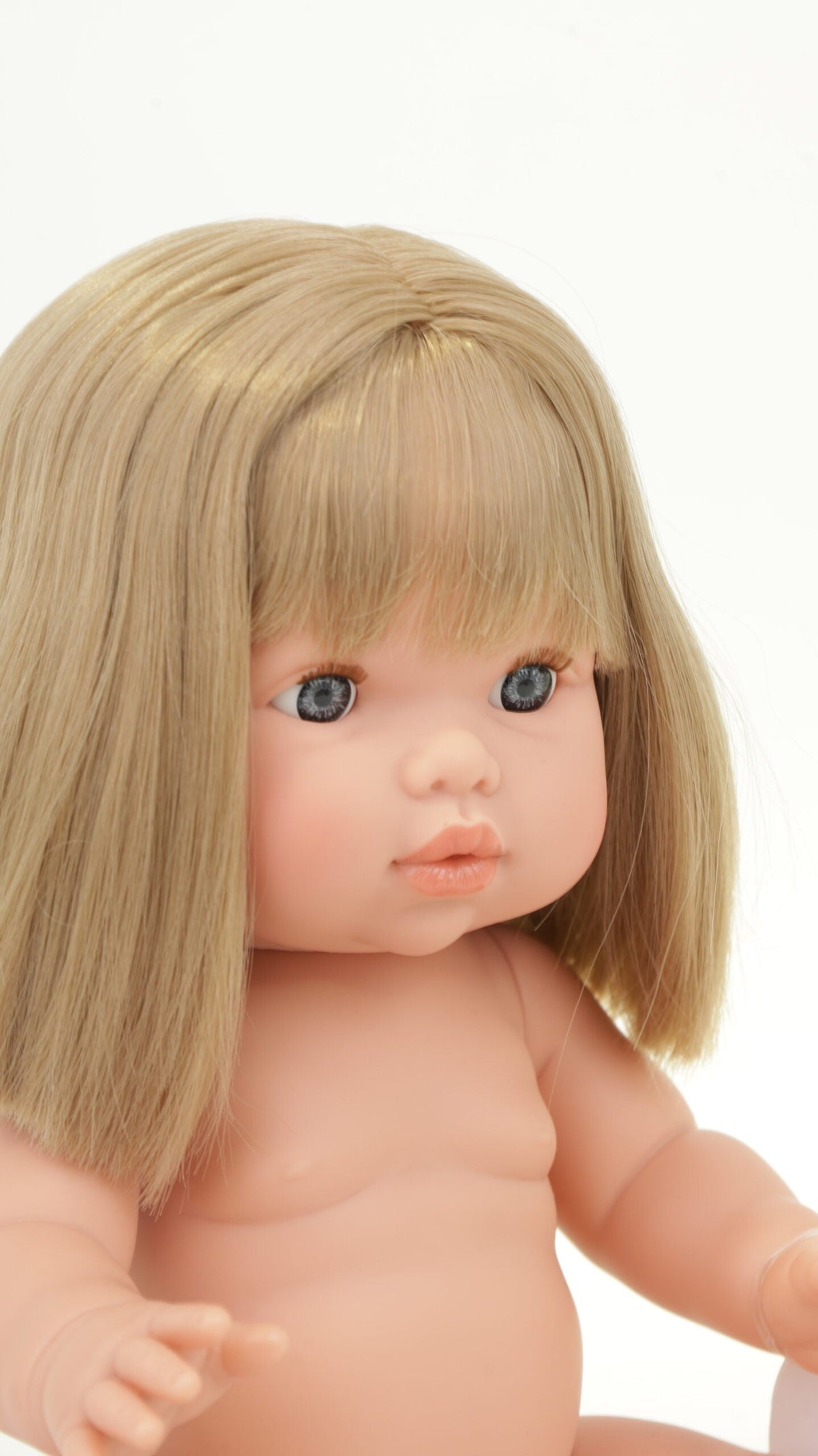 Llorens Mini Colettos Charlotte Girl Doll 34cm with short Blonde Hair Spanish Doll Australia