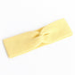 PRE ORDER yellow knitted cotton doll knot headband - Fits 34-38cm Minikane Gordis, Mini Colettos, Miniland Dolls, Llorens dolls